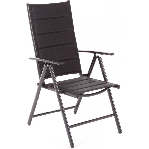 Utematgrupp Ibiza bord 185cm + 8 stolar - Svart Utematgrupp Ibiza bord 185cm + 8 stolar - Svart