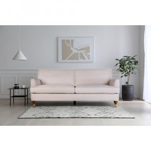 3-sits Soffa Beige Howard Watford Deluxe