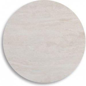 Tischplatte aus Travertin �105 cm - Kalkstein