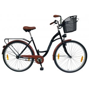 Damcykel City - Svart - 28” hjul | 20” stålram Damcykel City - Svart - 28” hjul | 20” stålram
