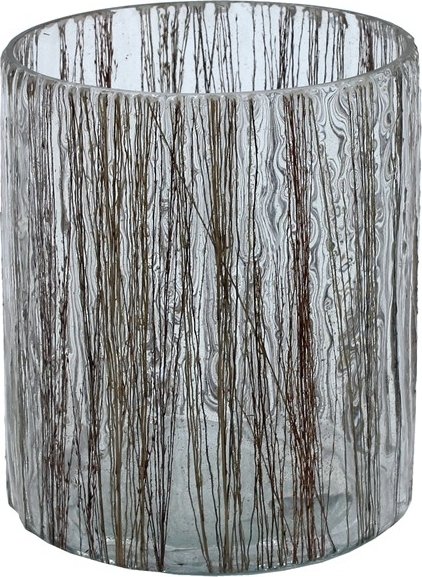 Maja ljuslykta 3-pack 10 x 12 cm / 8 x 10 cm / 7 x 8 cm - Glas