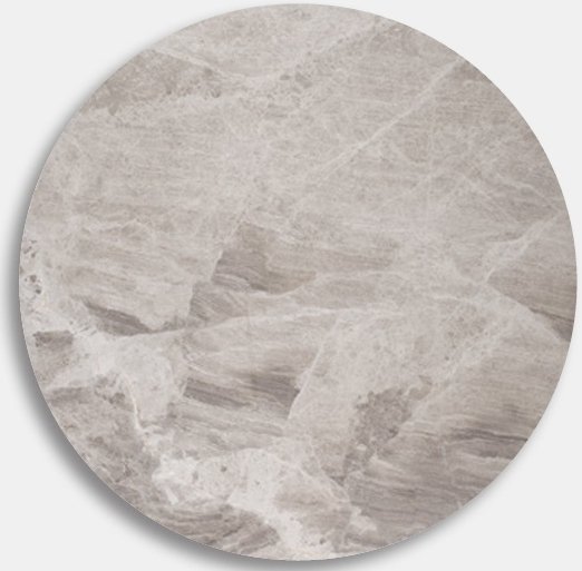 Toppskiva marmor �105 cm - Silver Diana
