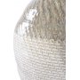 Vas 30,5 cm h�g - Vit/gr�n