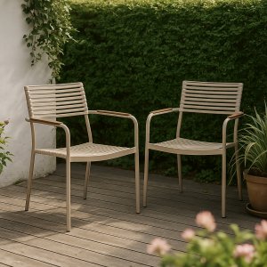 Trädgårdsstol - Pino | Khaki/Brun Trädgårdsstol - Pino | Khaki/Brun