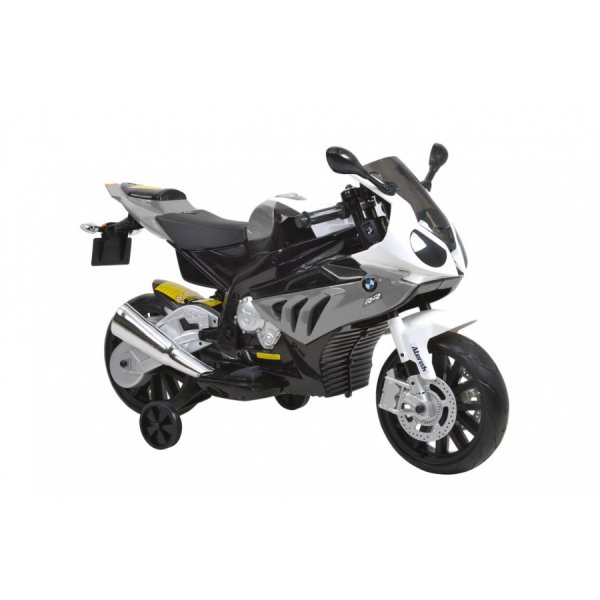 Elektrisches BMW Motorrad fr Kinder - Grau