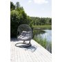 Ransby dubbel hngstol  Svart/gr