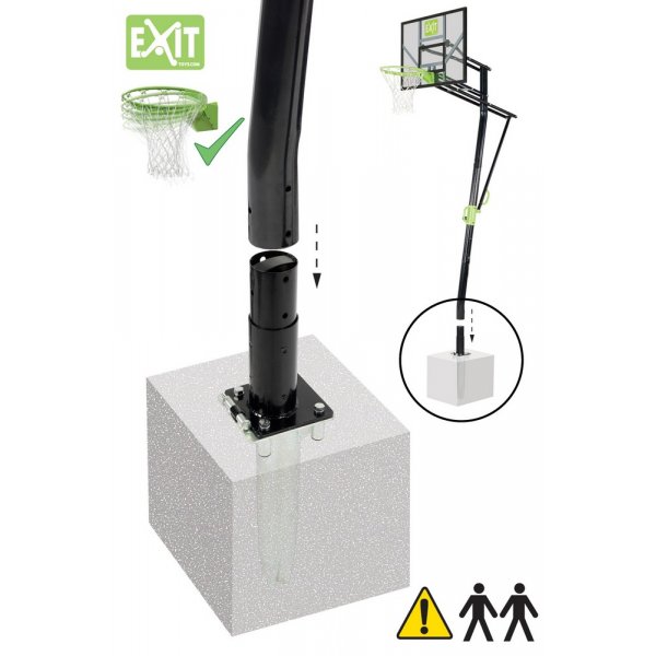 Basketställning Galaxy - Markmonterad Basketställning Galaxy - Markmonterad