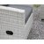 Orlando udendørsmøbler gruppe høj ryg justerbar - Grå Cement