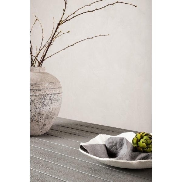 Chania Esstisch 205 x 90 cm - Grau/Weiß + Reinigungsspray für Gartenmöbel Chania Esstisch 205 x 90 cm - Grau/Weiß + Reinigungsspray für Gartenmöbel