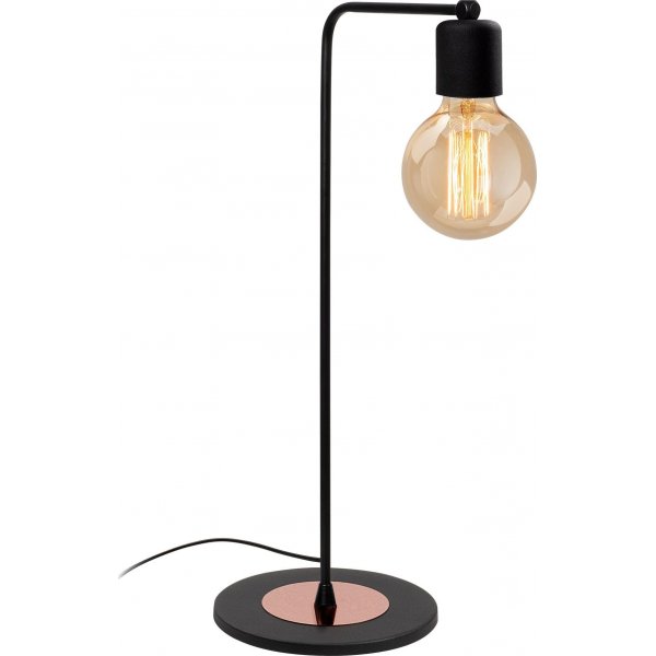 Bordslampa - Svart/koppar