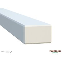 Stolpe till altanräcke - 45x70x1200 mm - Vit Stolpe till altanräcke - 45x70x1200 mm - Vit