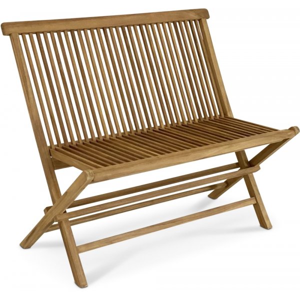 Trädgårdssoffa Hopfällbar Teak 100x47x89 cm - Saltö Trädgårdssoffa Hopfällbar Teak 100x47x89 cm - Saltö