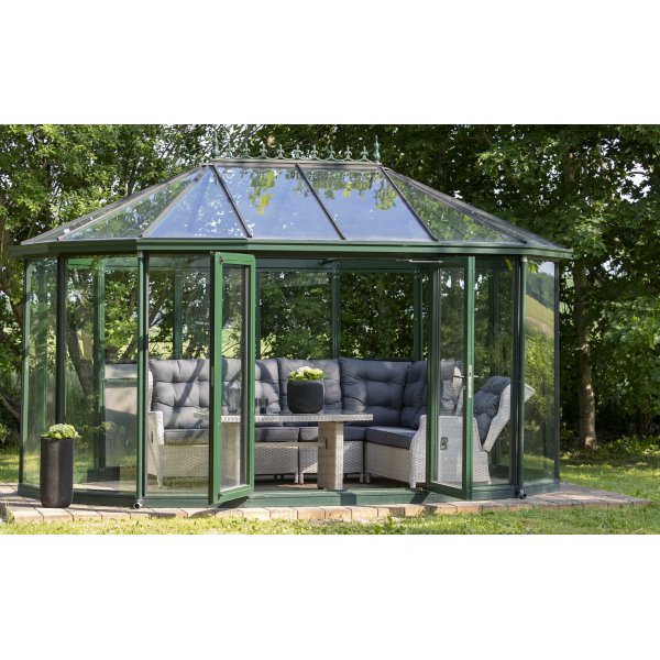 Toledo - Utegrupp med hörnsoffa och bord Toledo - Utegrupp med hörnsoffa och bord