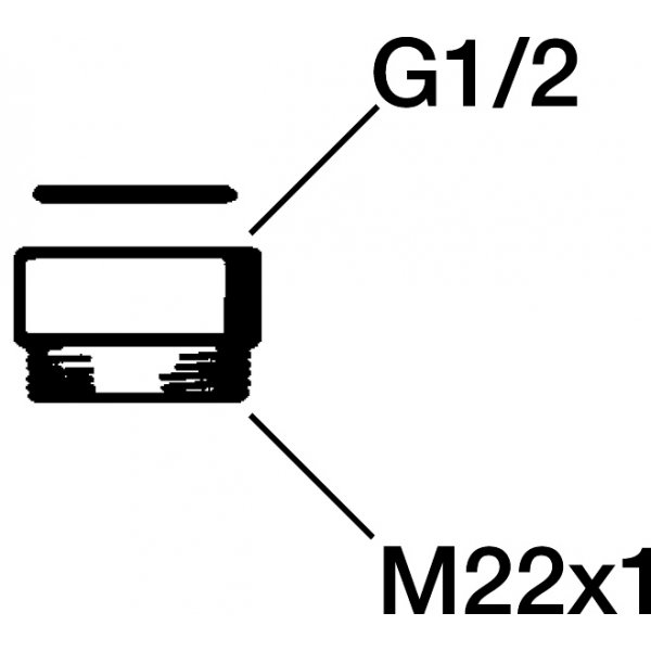 FM Mattsson vergngsnippel Krom - 2940-1000