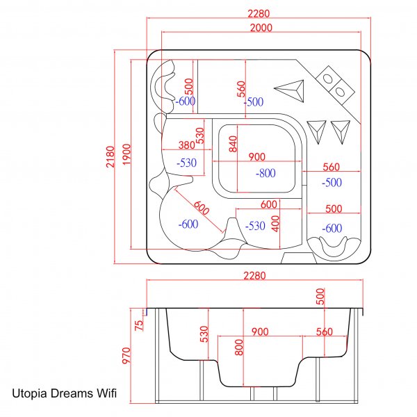 Spabad Utopia Dreams - 5 personer Spabad Utopia Dreams - 5 personer