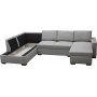Soffa 309 cm ljusgr� - Solna
