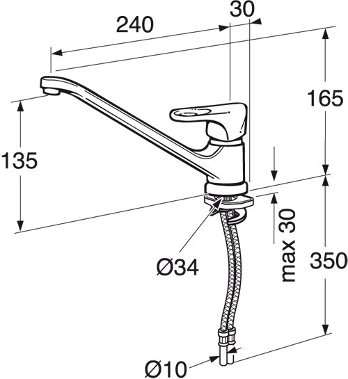 Gustavsberg Nordic Köksblandare Gustavsberg Nordic Köksblandare