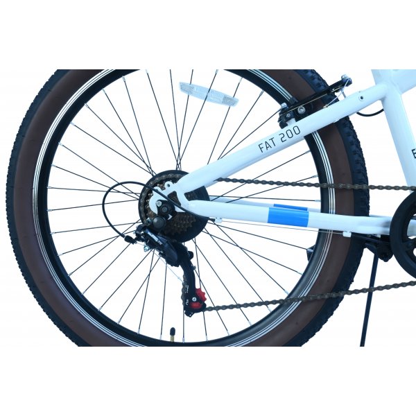 Mountainbike 26 tum st�lram 7 v�xlar ljusbl�