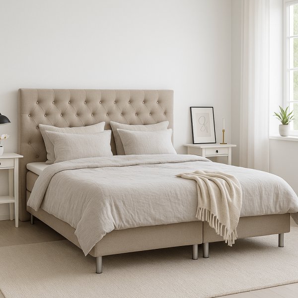 Comfort kontinentals�ng 160 cm - Beige