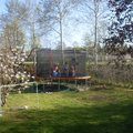 Kundebillede Trampolin med sikkerhedsnet - 425 cm
