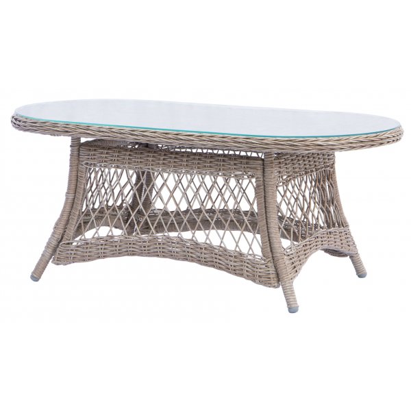Menton Outdoor-Sofagarnitur - Tisch, Sessel und 3-Sitzer-Sofa Menton Outdoor-Sofagarnitur - Tisch, Sessel und 3-Sitzer-Sofa