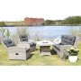 Orlando utembelgrupp hg rygg stllbar - Whitewashed