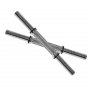 Hantelset - Kromade vikter & hantel - 20 kg