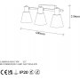 Gunnel v�gglampa 13094 - Svart/antik