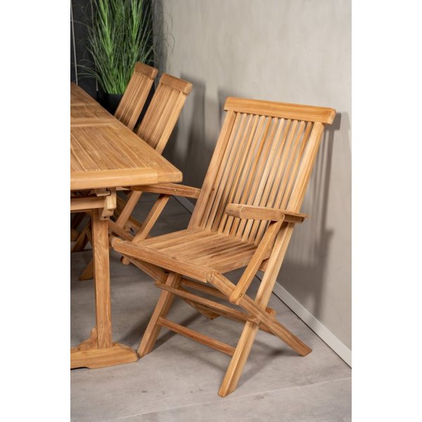 Bjuråker Matgrupp (195x110) - Natur - 6 Stolar Bjuråker Matgrupp (195x110) - Natur - 6 Stolar