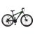 Mountainbike Urban Terrain 27,5" - Sort/gr + Cykellygte