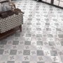 Klinker Miramar Gr-Vit Matt 20x20 cm