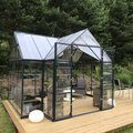 Kundbild T-format Orangeri 10,2 m� Polykarbonat - Canopia by Palram: Vi �r s� n�jda med v�rt v�xthus,...