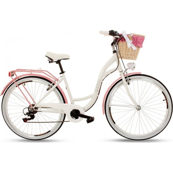 Damcykel Goetze Mood - Vit / Rosa