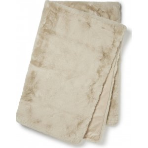Fluffy pl�d Beige - 120 x 180 cm