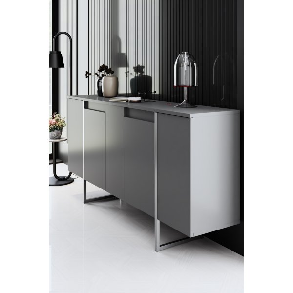 Lux sk�nk - Antracit/silver