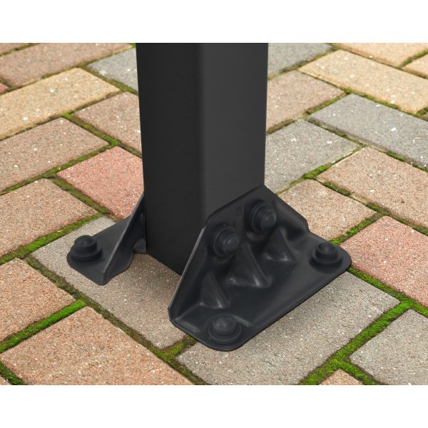 Canopia Olympia Altantak i Aluminium 3 x 9 - Mörkgrå/klarglas Canopia Olympia Altantak i Aluminium 3 x 9 - Mörkgrå/klarglas