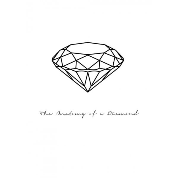 Poster 50x70 cm - Diamant