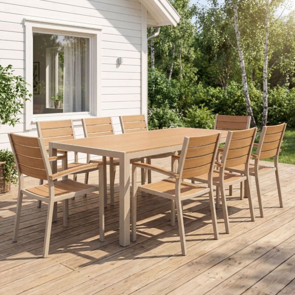 Utegrupp Las Vegas 8 karmstolar aluminium Skånska Möbelhuset Utegrupp Las Vegas 8 karmstolar aluminium Skånska Möbelhuset