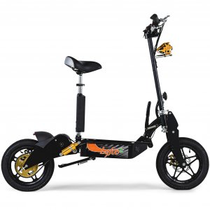 El-scooter 3000W Premium med sadel | 60 km/t | Sort El-scooter 3000W Premium med sadel | 60 km/t | Sort
