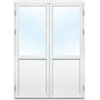 Parfnsterdrr - 3-glas - Aluminium - U-vrde: 1,1