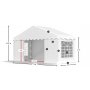 Partytelt Eco 1 i PE - 3 x 2 m