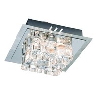 Karby Taklampa kvadratisk - Stål/Krom Karby Taklampa kvadratisk - Stål/Krom