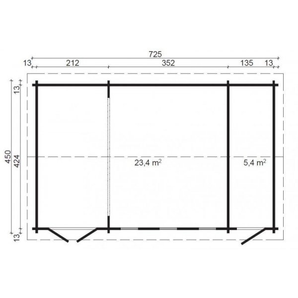 Fritidshus Ockelbo B - 29 m² Fritidshus Ockelbo B - 29 m²