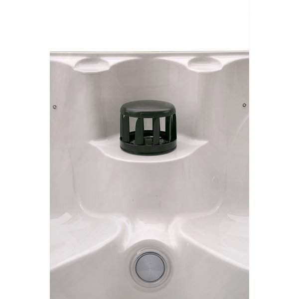 Spabad utomhus 4 personer - 180x180 cm, LED, ozonator, 16 jets