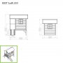 Lekstuga Loft 300 (FSC 100%)