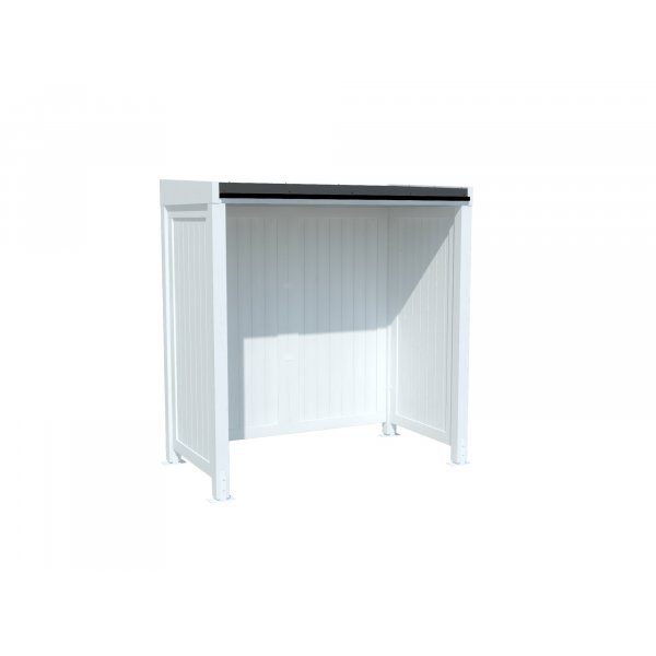 Modular Garden Skur 1,8m² - Hvidlakeret Modular Garden Skur 1,8m² - Hvidlakeret
