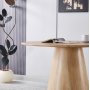 Moi runt matbord �100 cm - Ek