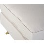 Fotpall Howard i beige tyg - Watford Deluxe