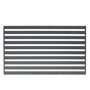 Staket Modern 5 - Staket (panel) 2,00 x 1,20 m