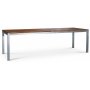 Alva matgrupp inkl. 8 stolar - Teak / Galvaniserat stl